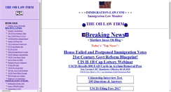 Desktop Screenshot of immigration-law.com